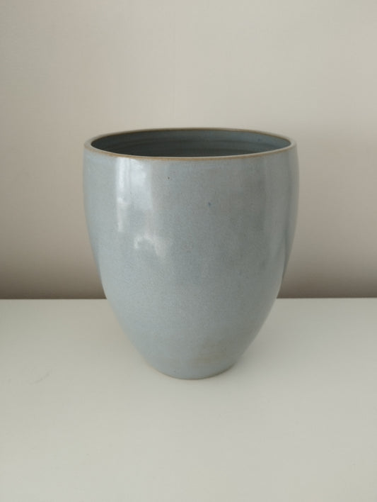 Vase Blue grey  - blauw grijze vaas